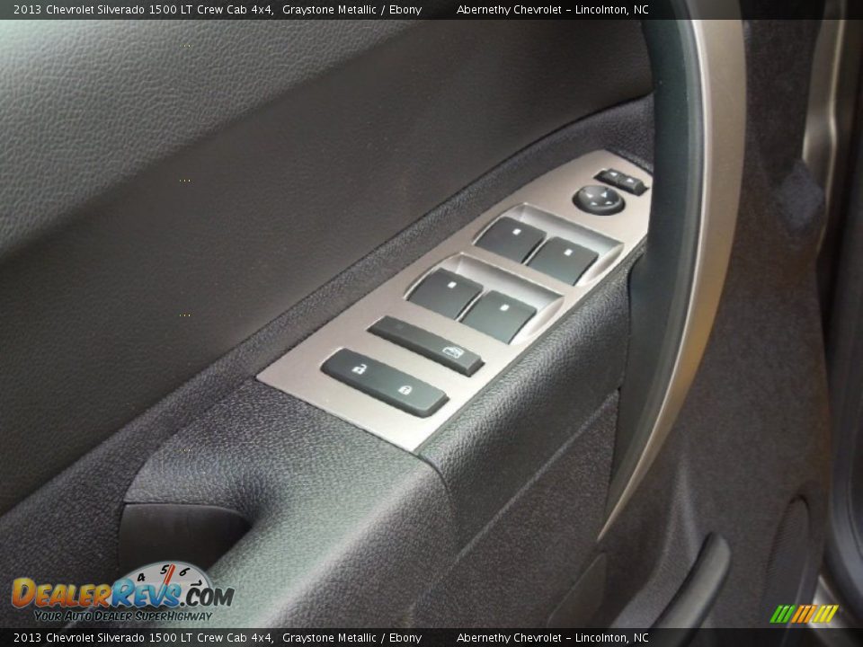 2013 Chevrolet Silverado 1500 LT Crew Cab 4x4 Graystone Metallic / Ebony Photo #11