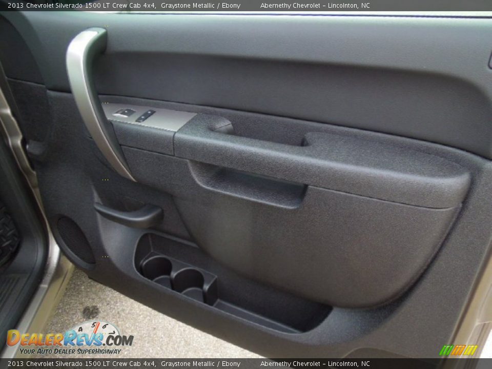 2013 Chevrolet Silverado 1500 LT Crew Cab 4x4 Graystone Metallic / Ebony Photo #20