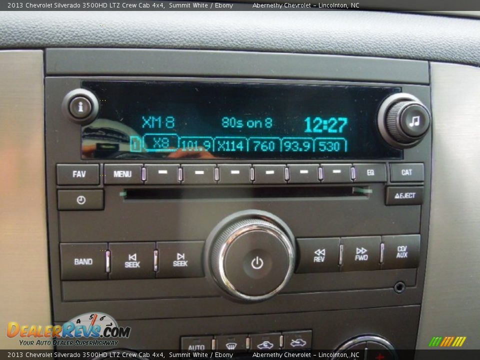Audio System of 2013 Chevrolet Silverado 3500HD LTZ Crew Cab 4x4 Photo #15