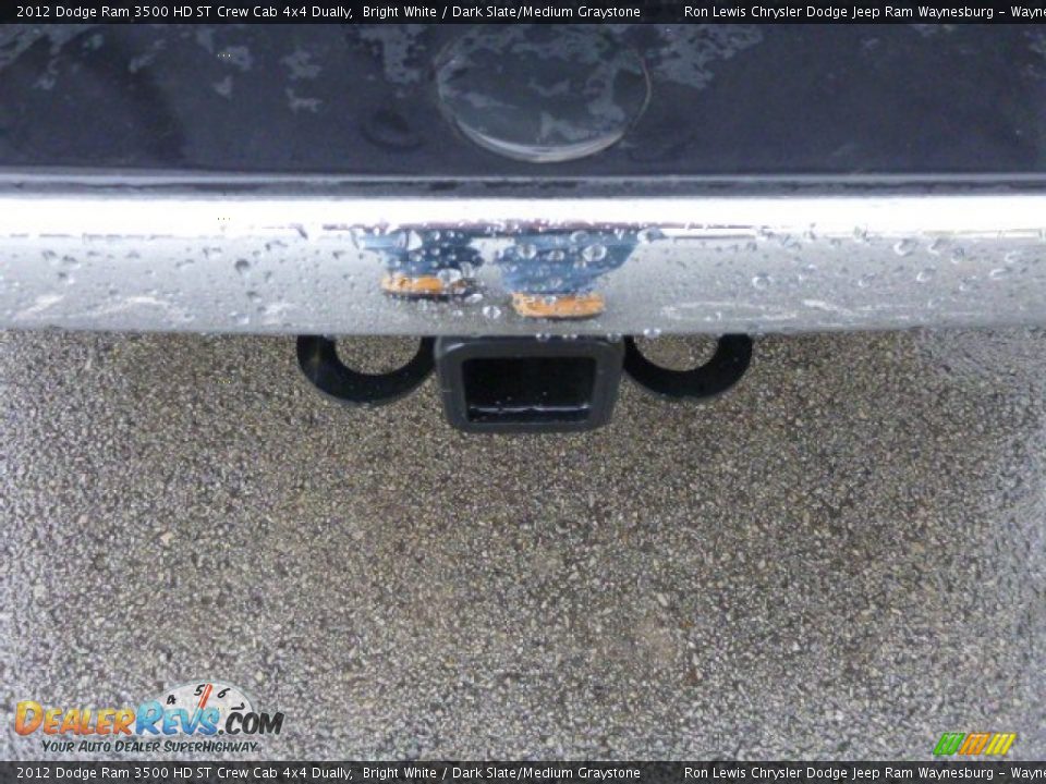 2012 Dodge Ram 3500 HD ST Crew Cab 4x4 Dually Bright White / Dark Slate/Medium Graystone Photo #3