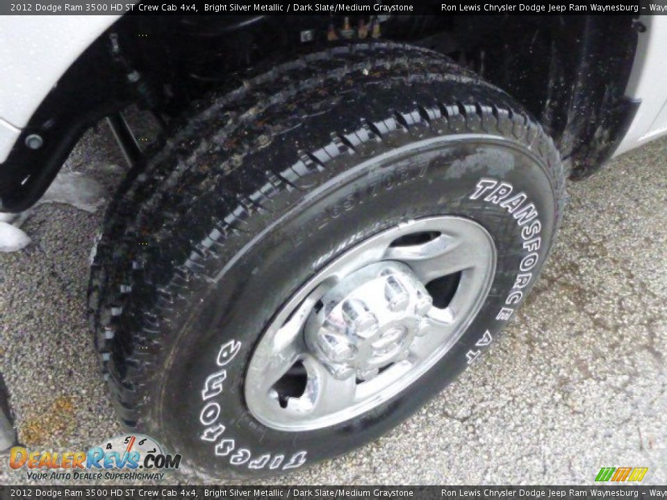 2012 Dodge Ram 3500 HD ST Crew Cab 4x4 Bright Silver Metallic / Dark Slate/Medium Graystone Photo #10