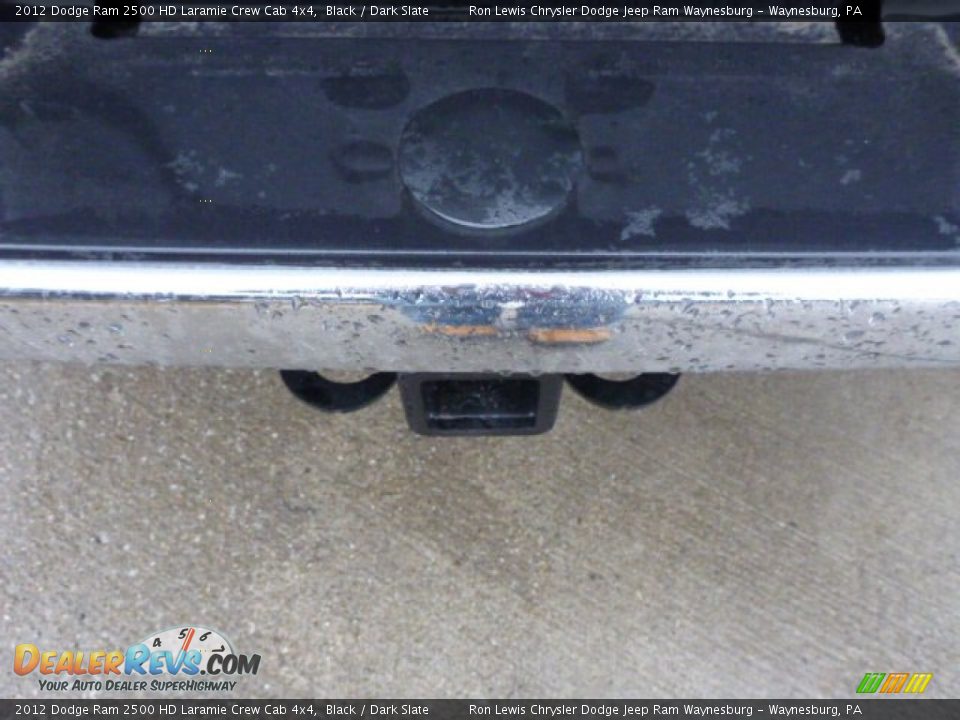 2012 Dodge Ram 2500 HD Laramie Crew Cab 4x4 Black / Dark Slate Photo #4