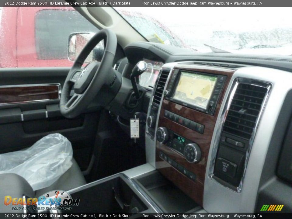 2012 Dodge Ram 2500 HD Laramie Crew Cab 4x4 Black / Dark Slate Photo #6