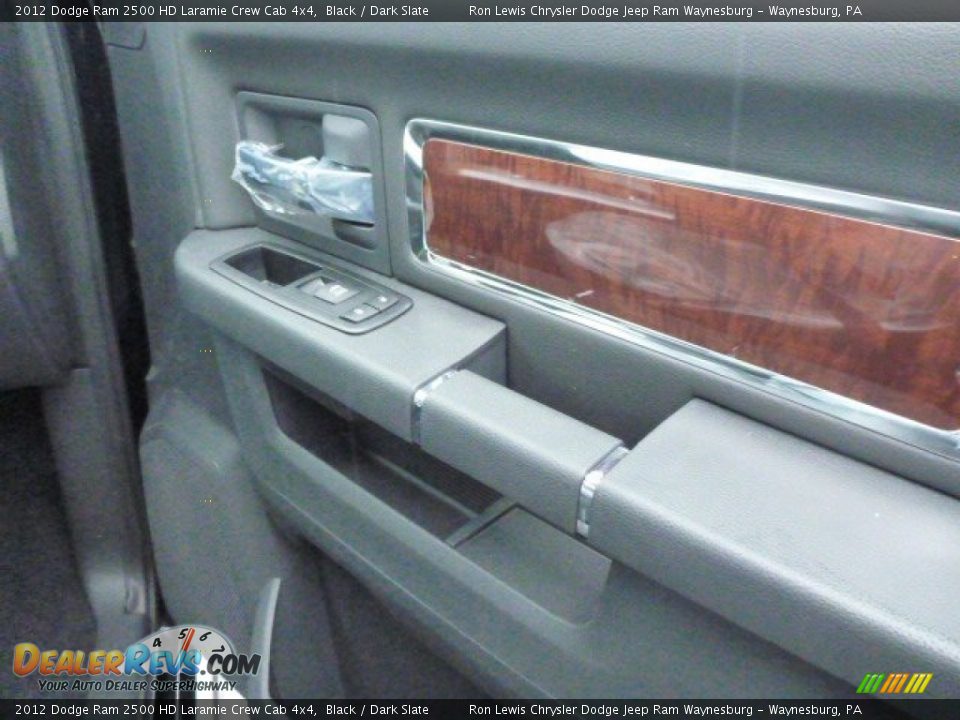 2012 Dodge Ram 2500 HD Laramie Crew Cab 4x4 Black / Dark Slate Photo #7