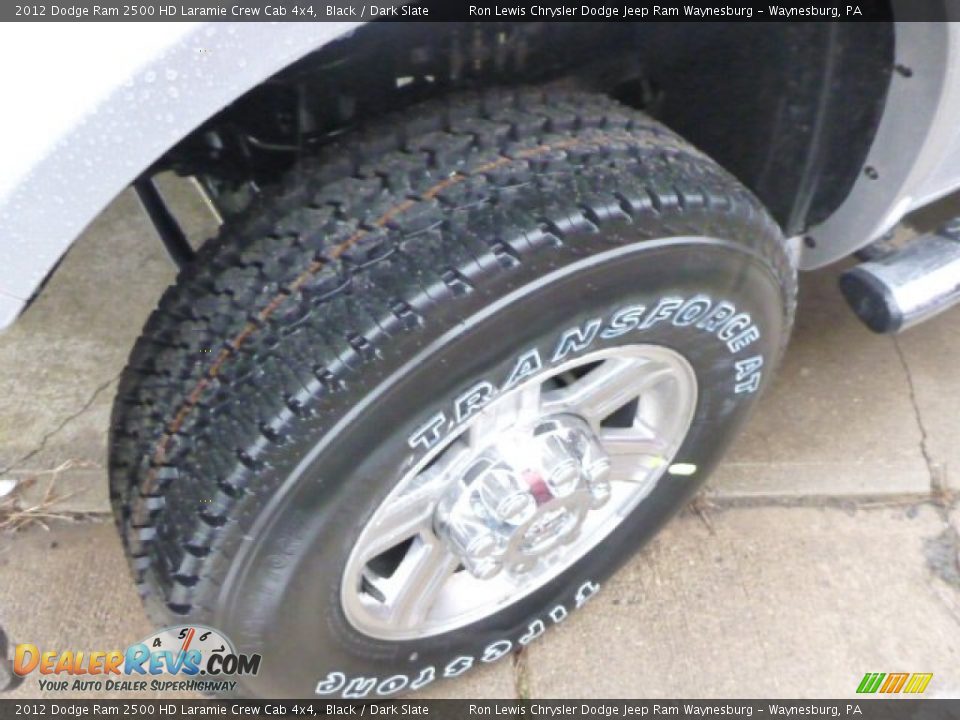 2012 Dodge Ram 2500 HD Laramie Crew Cab 4x4 Black / Dark Slate Photo #8