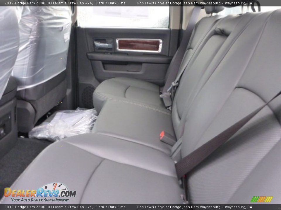 2012 Dodge Ram 2500 HD Laramie Crew Cab 4x4 Black / Dark Slate Photo #10