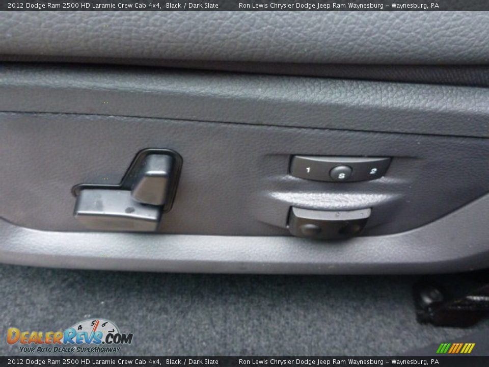 2012 Dodge Ram 2500 HD Laramie Crew Cab 4x4 Black / Dark Slate Photo #15