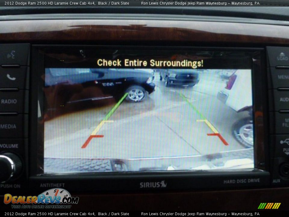 2012 Dodge Ram 2500 HD Laramie Crew Cab 4x4 Black / Dark Slate Photo #18