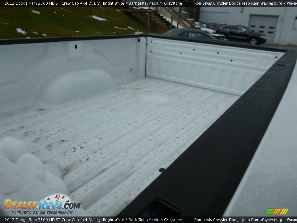 2012 Dodge Ram 3500 HD ST Crew Cab 4x4 Dually Bright White / Dark Slate/Medium Graystone Photo #11