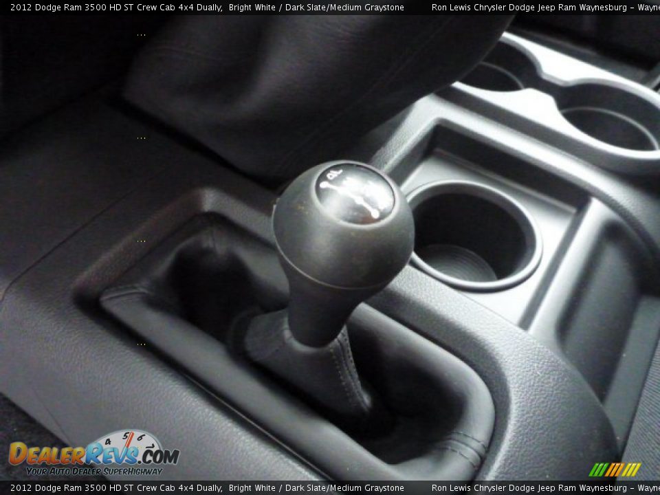 2012 Dodge Ram 3500 HD ST Crew Cab 4x4 Dually Bright White / Dark Slate/Medium Graystone Photo #17