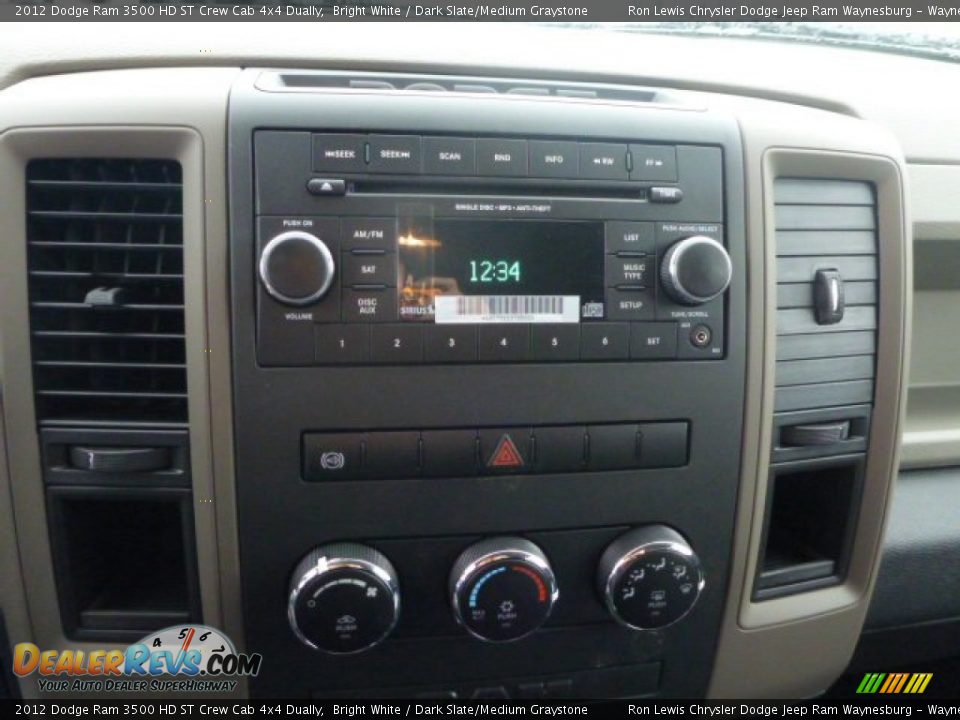 2012 Dodge Ram 3500 HD ST Crew Cab 4x4 Dually Bright White / Dark Slate/Medium Graystone Photo #19