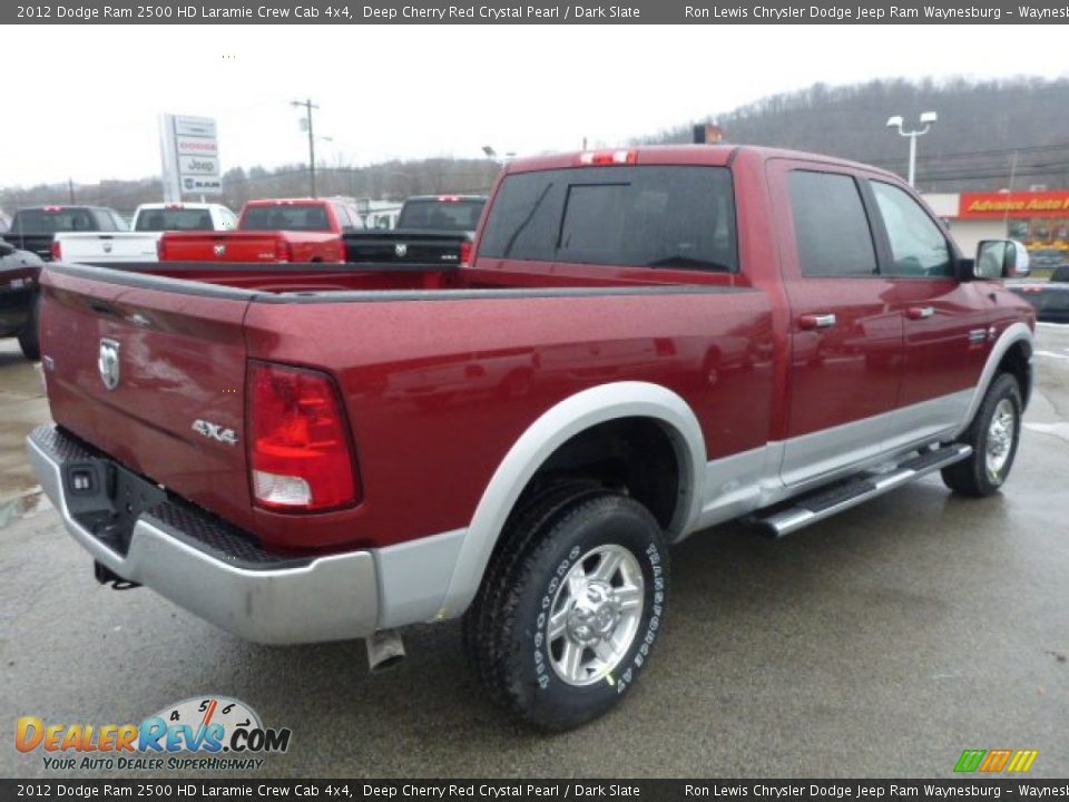 2012 Dodge Ram 2500 HD Laramie Crew Cab 4x4 Deep Cherry Red Crystal Pearl / Dark Slate Photo #5
