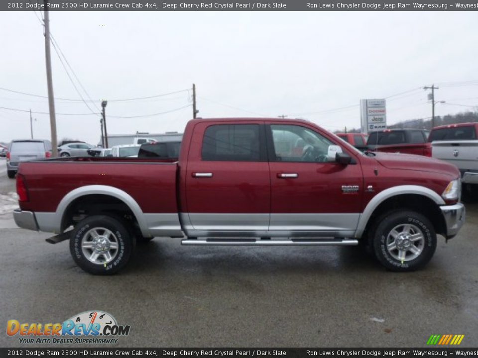 2012 Dodge Ram 2500 HD Laramie Crew Cab 4x4 Deep Cherry Red Crystal Pearl / Dark Slate Photo #6