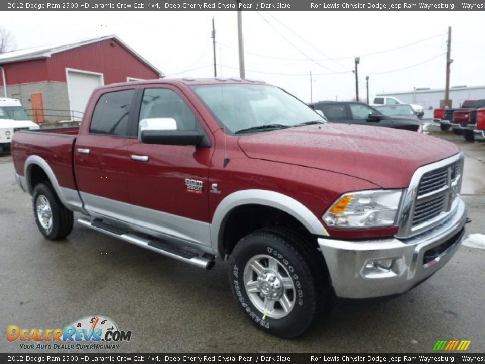 2012 Dodge Ram 2500 HD Laramie Crew Cab 4x4 Deep Cherry Red Crystal Pearl / Dark Slate Photo #7