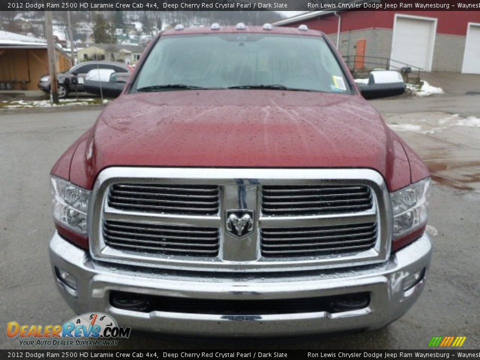2012 Dodge Ram 2500 HD Laramie Crew Cab 4x4 Deep Cherry Red Crystal Pearl / Dark Slate Photo #8