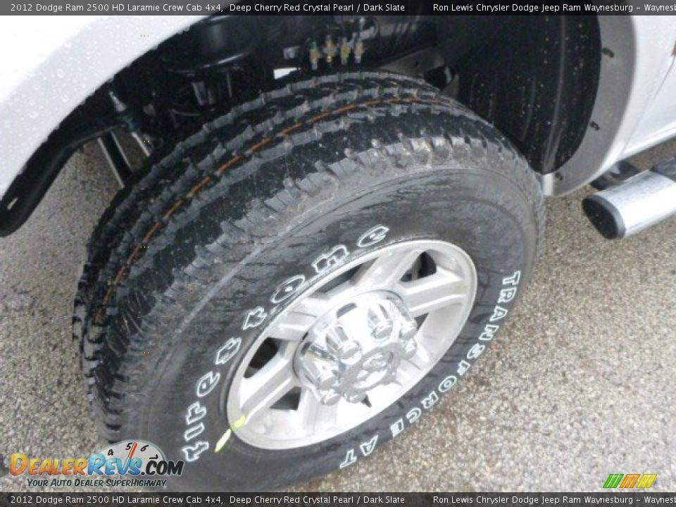 2012 Dodge Ram 2500 HD Laramie Crew Cab 4x4 Deep Cherry Red Crystal Pearl / Dark Slate Photo #9