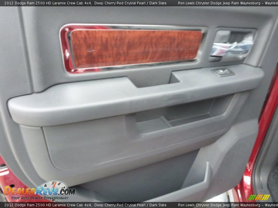 2012 Dodge Ram 2500 HD Laramie Crew Cab 4x4 Deep Cherry Red Crystal Pearl / Dark Slate Photo #13