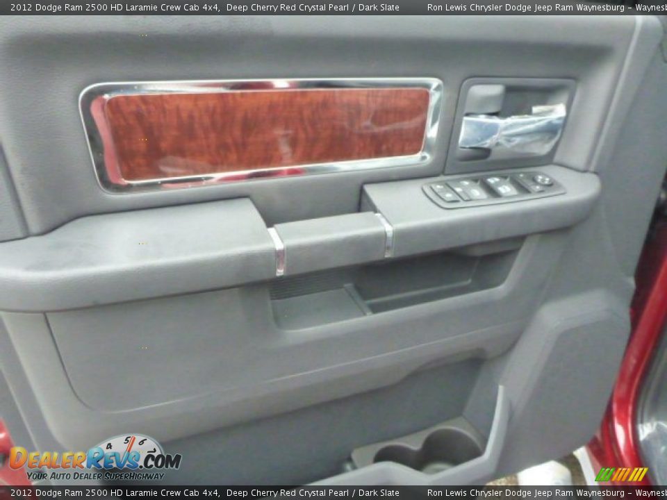2012 Dodge Ram 2500 HD Laramie Crew Cab 4x4 Deep Cherry Red Crystal Pearl / Dark Slate Photo #14