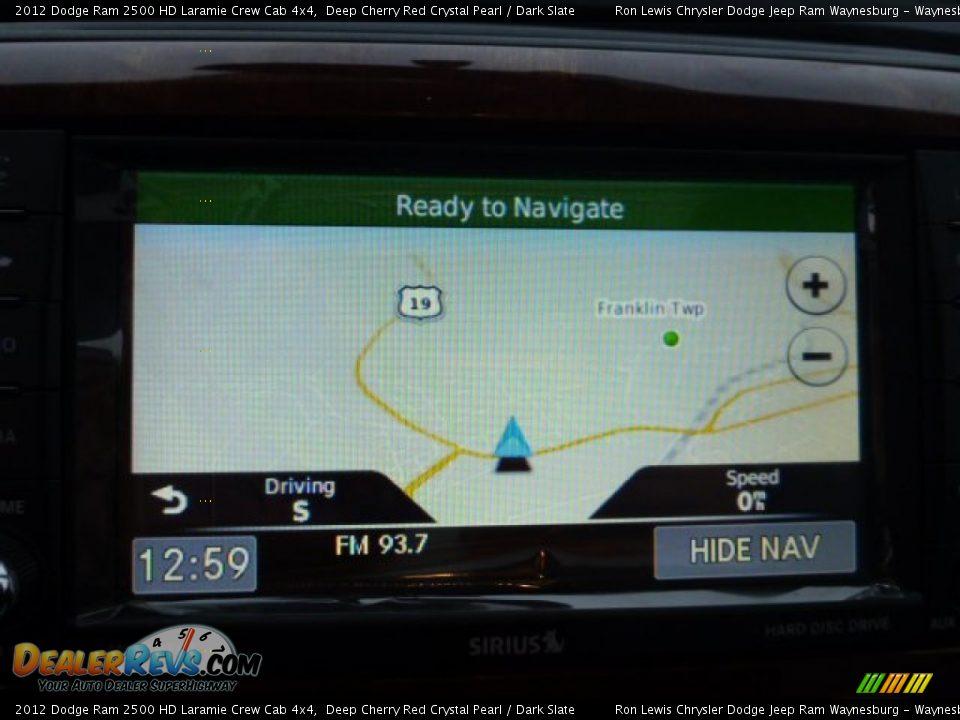 2012 Dodge Ram 2500 HD Laramie Crew Cab 4x4 Deep Cherry Red Crystal Pearl / Dark Slate Photo #17