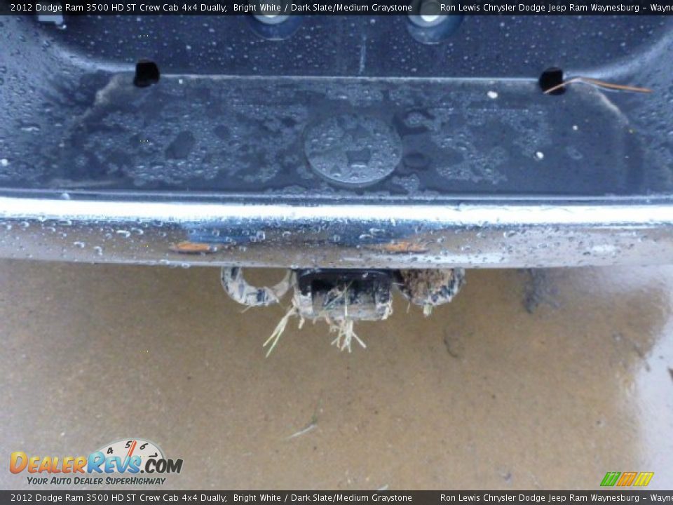 2012 Dodge Ram 3500 HD ST Crew Cab 4x4 Dually Bright White / Dark Slate/Medium Graystone Photo #3