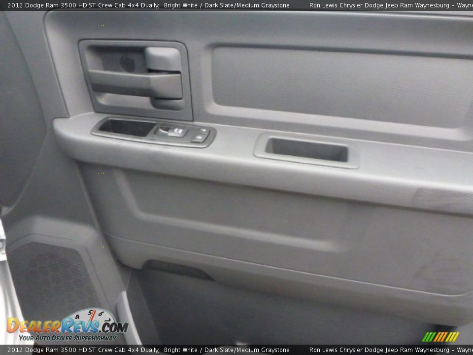 2012 Dodge Ram 3500 HD ST Crew Cab 4x4 Dually Bright White / Dark Slate/Medium Graystone Photo #6