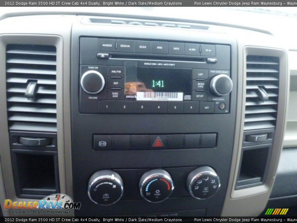 2012 Dodge Ram 3500 HD ST Crew Cab 4x4 Dually Bright White / Dark Slate/Medium Graystone Photo #19