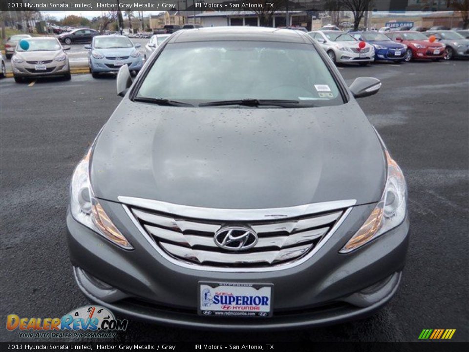 2013 Hyundai Sonata Limited Harbor Gray Metallic / Gray Photo #1