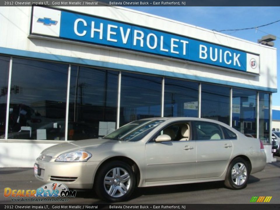 2012 Chevrolet Impala LT Gold Mist Metallic / Neutral Photo #1