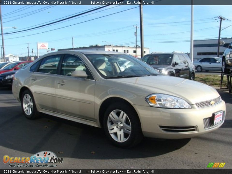 2012 Chevrolet Impala LT Gold Mist Metallic / Neutral Photo #3