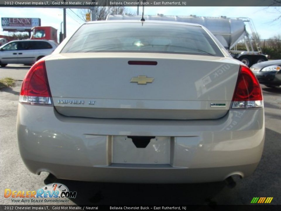 2012 Chevrolet Impala LT Gold Mist Metallic / Neutral Photo #5