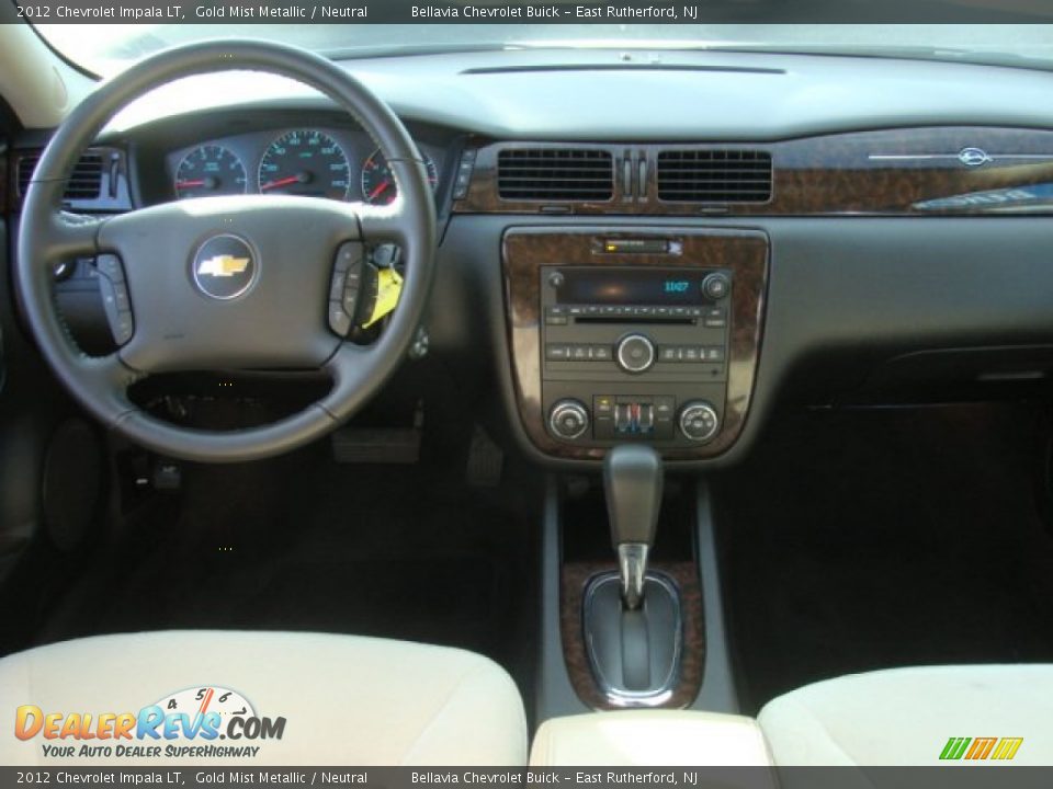 2012 Chevrolet Impala LT Gold Mist Metallic / Neutral Photo #9