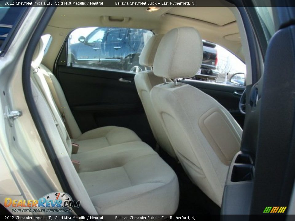2012 Chevrolet Impala LT Gold Mist Metallic / Neutral Photo #12
