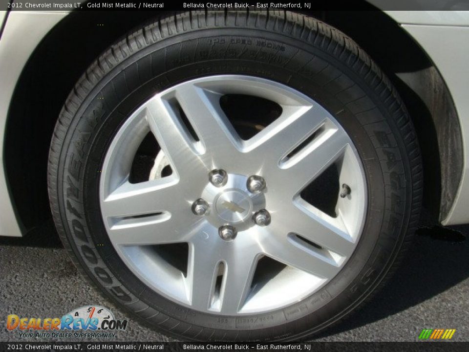 2012 Chevrolet Impala LT Gold Mist Metallic / Neutral Photo #14