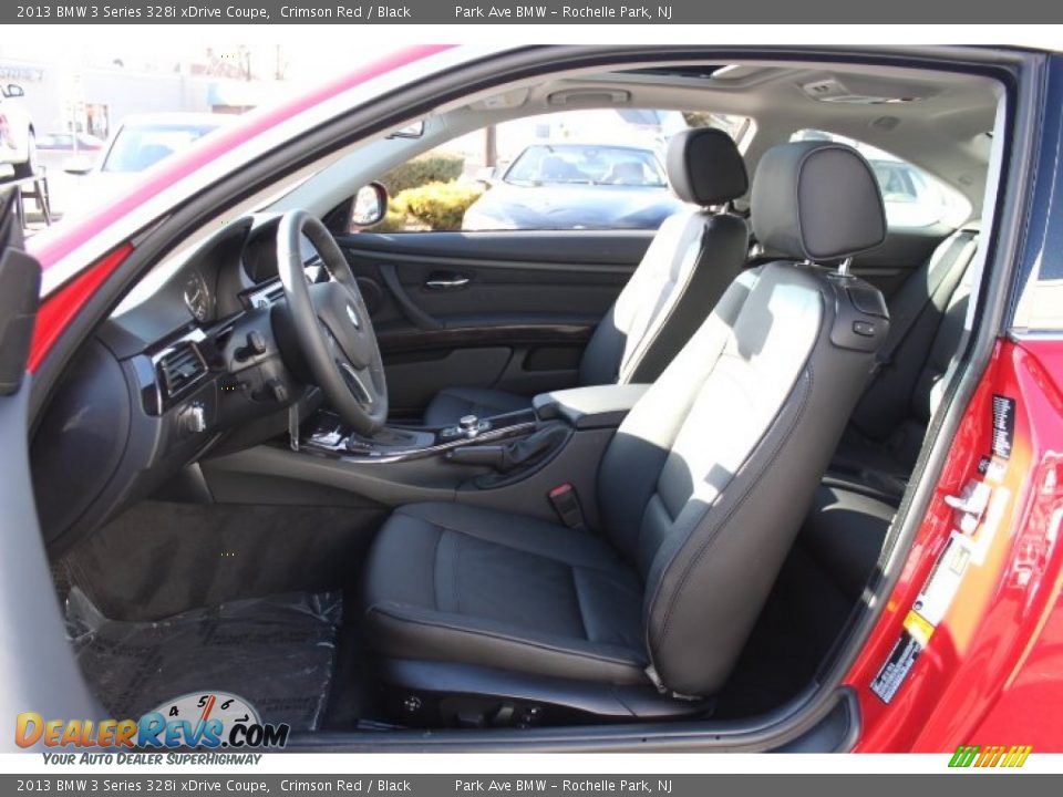 2013 BMW 3 Series 328i xDrive Coupe Crimson Red / Black Photo #11