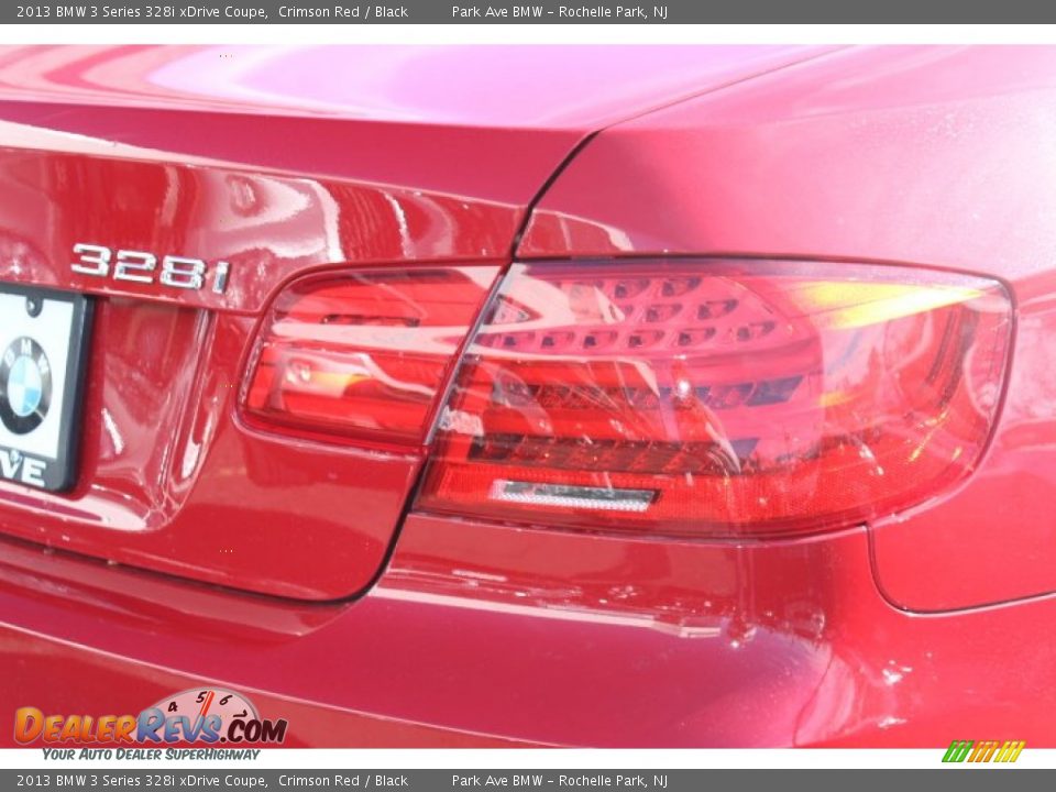 2013 BMW 3 Series 328i xDrive Coupe Crimson Red / Black Photo #21