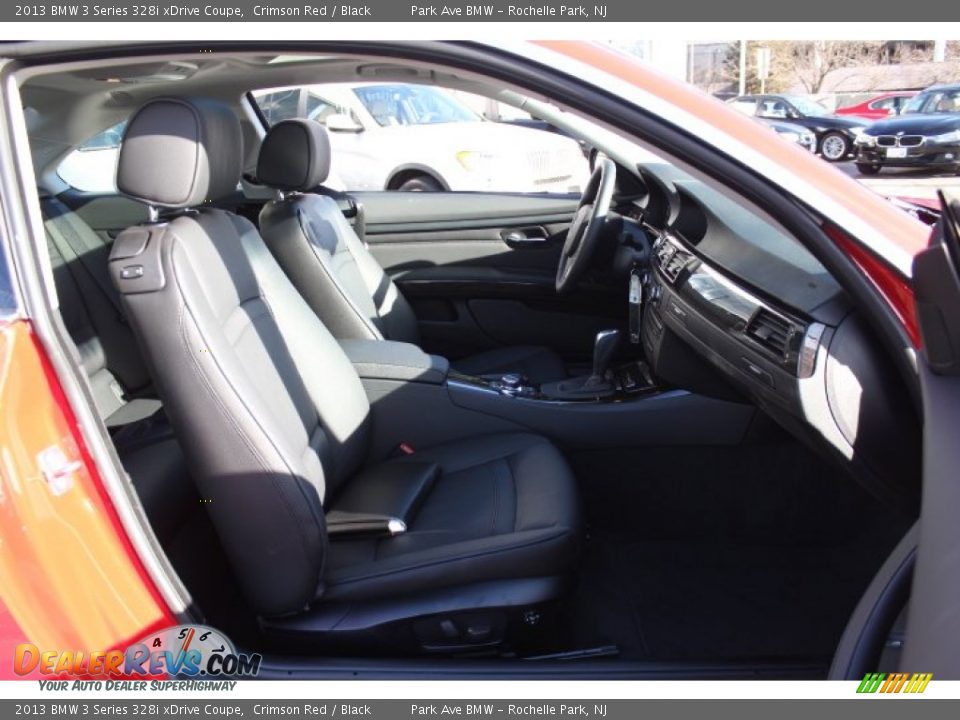 2013 BMW 3 Series 328i xDrive Coupe Crimson Red / Black Photo #25