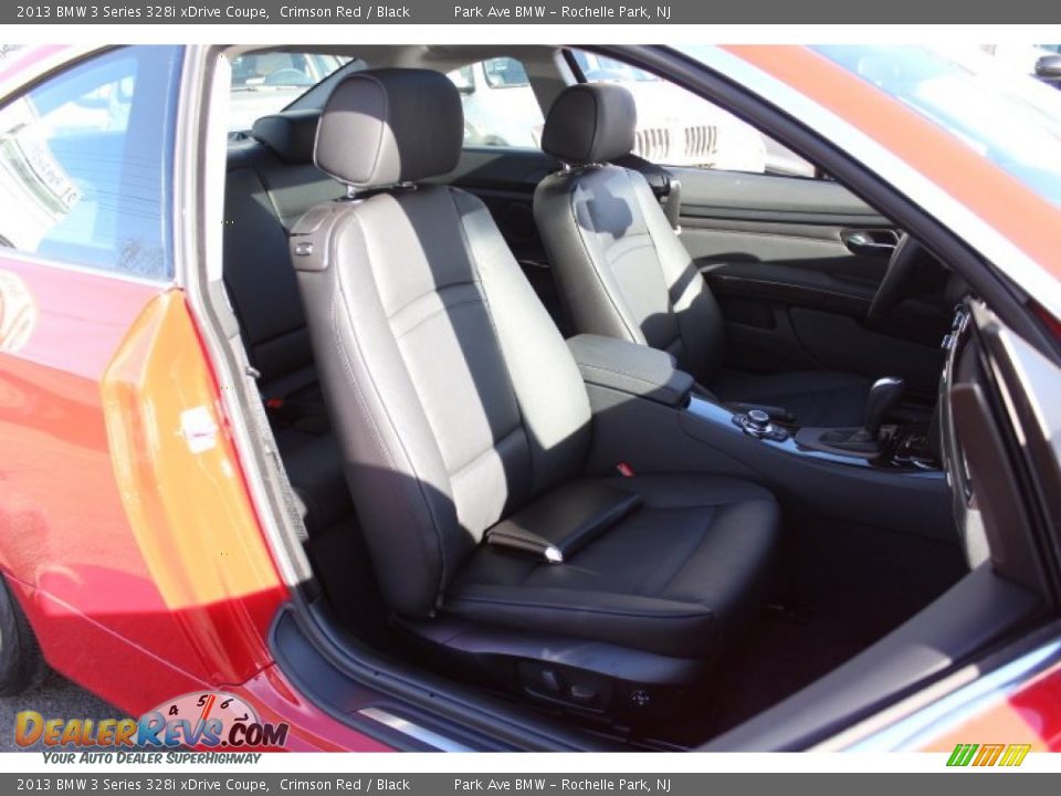 2013 BMW 3 Series 328i xDrive Coupe Crimson Red / Black Photo #26