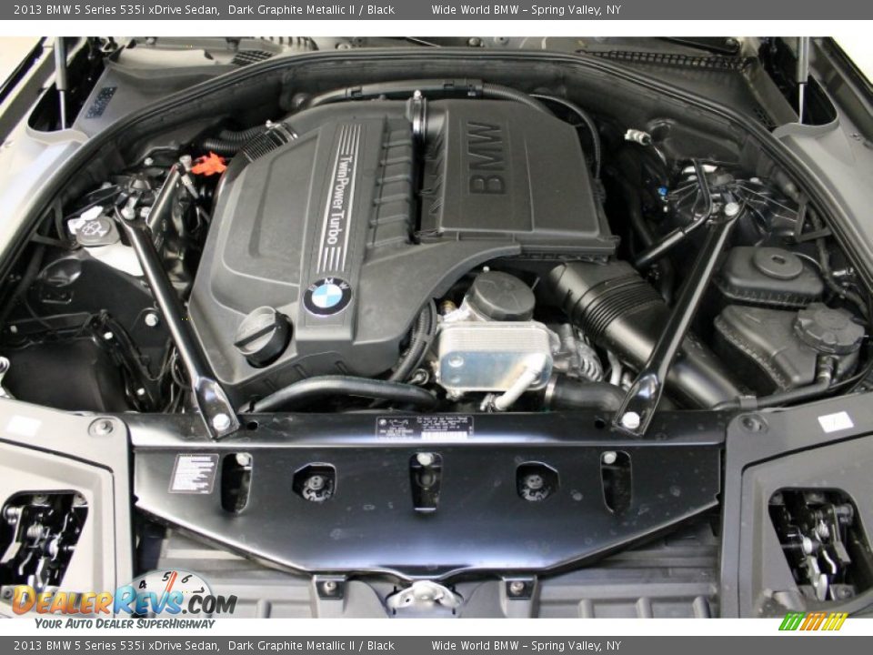 2013 BMW 5 Series 535i xDrive Sedan 3.0 Liter DI TwinPower Turbocharged DOHC 24-Valve VVT 4 Inline 6 Cylinder Engine Photo #14
