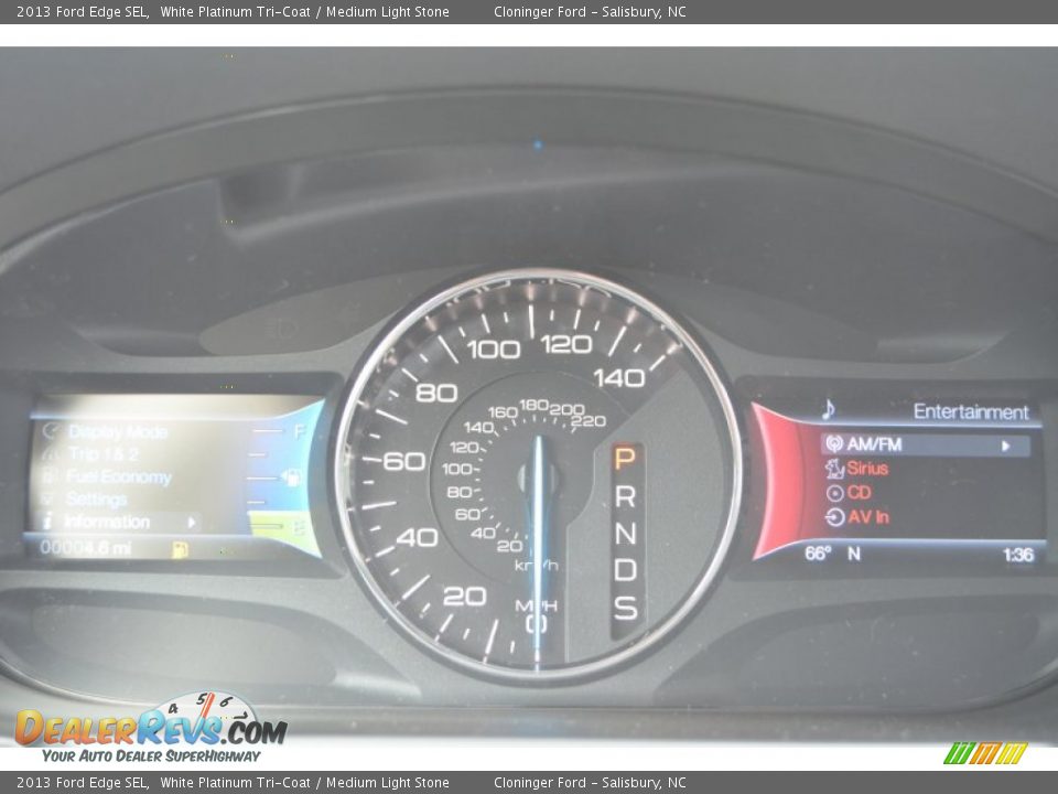 2013 Ford Edge SEL White Platinum Tri-Coat / Medium Light Stone Photo #31