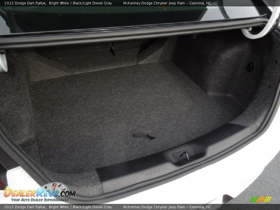 2013 Dodge Dart Rallye Bright White / Black/Light Diesel Gray Photo #19