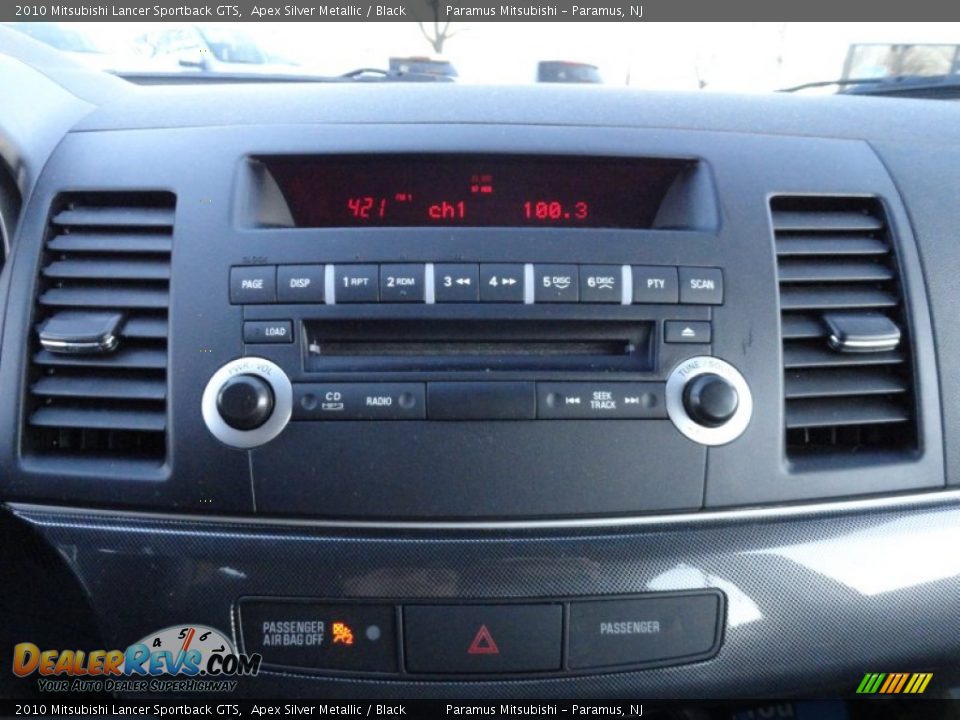 Controls of 2010 Mitsubishi Lancer Sportback GTS Photo #12