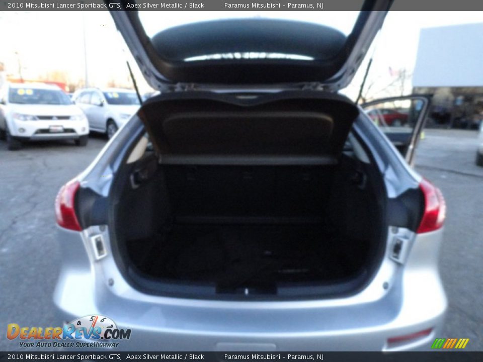 2010 Mitsubishi Lancer Sportback GTS Apex Silver Metallic / Black Photo #18