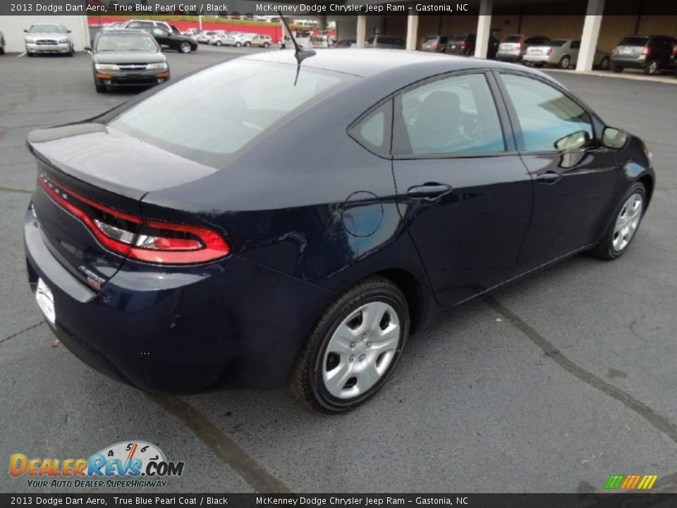 2013 Dodge Dart Aero True Blue Pearl Coat / Black Photo #5