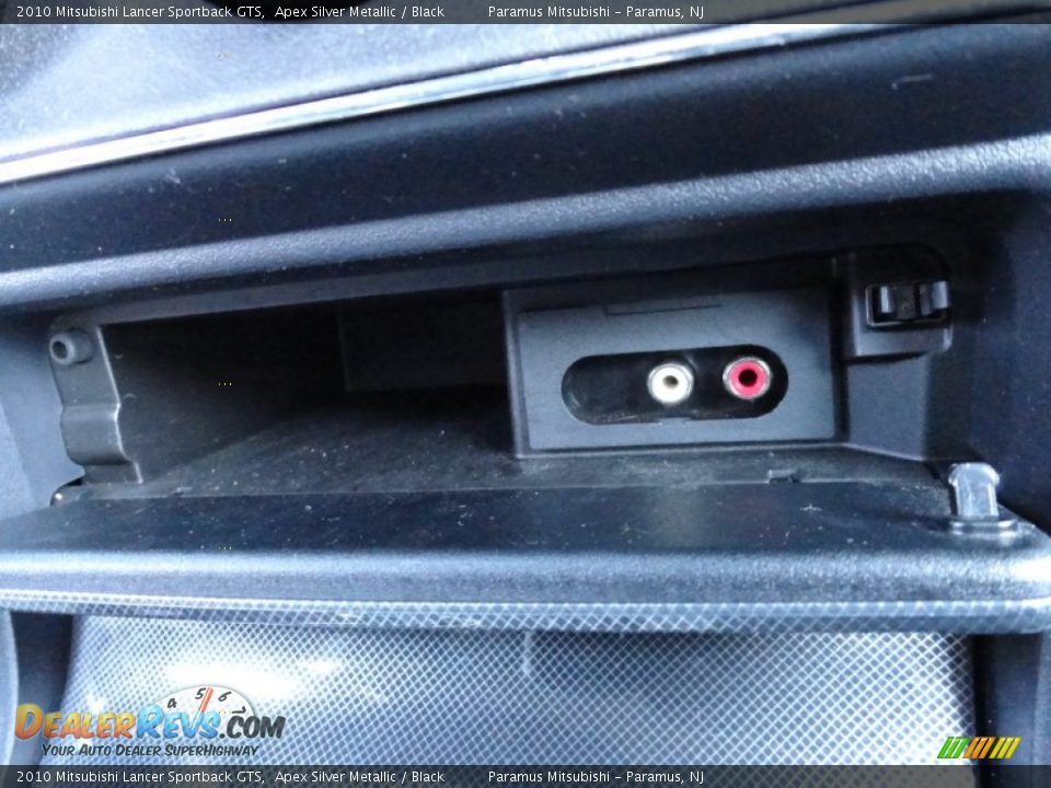 2010 Mitsubishi Lancer Sportback GTS Apex Silver Metallic / Black Photo #23