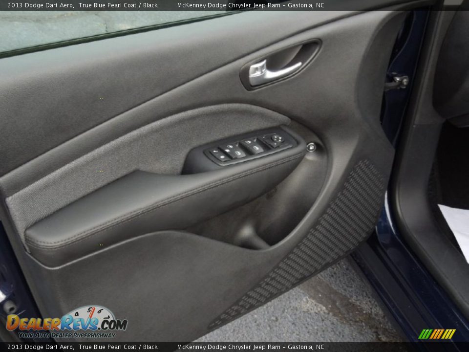 2013 Dodge Dart Aero True Blue Pearl Coat / Black Photo #10