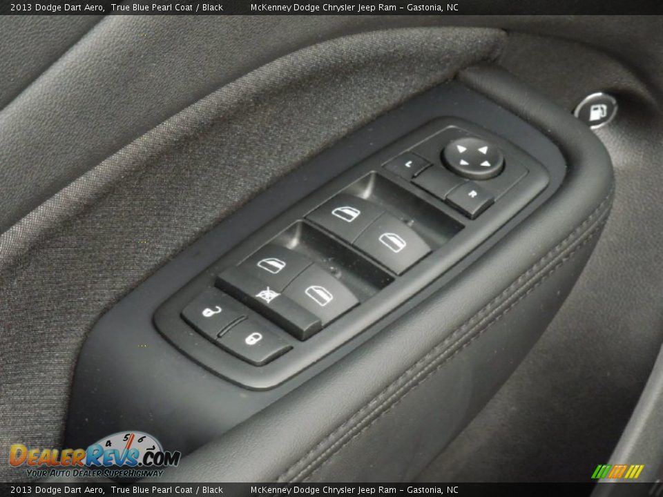 2013 Dodge Dart Aero True Blue Pearl Coat / Black Photo #11