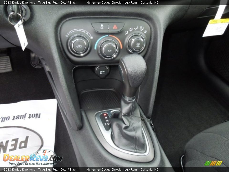 2013 Dodge Dart Aero True Blue Pearl Coat / Black Photo #12