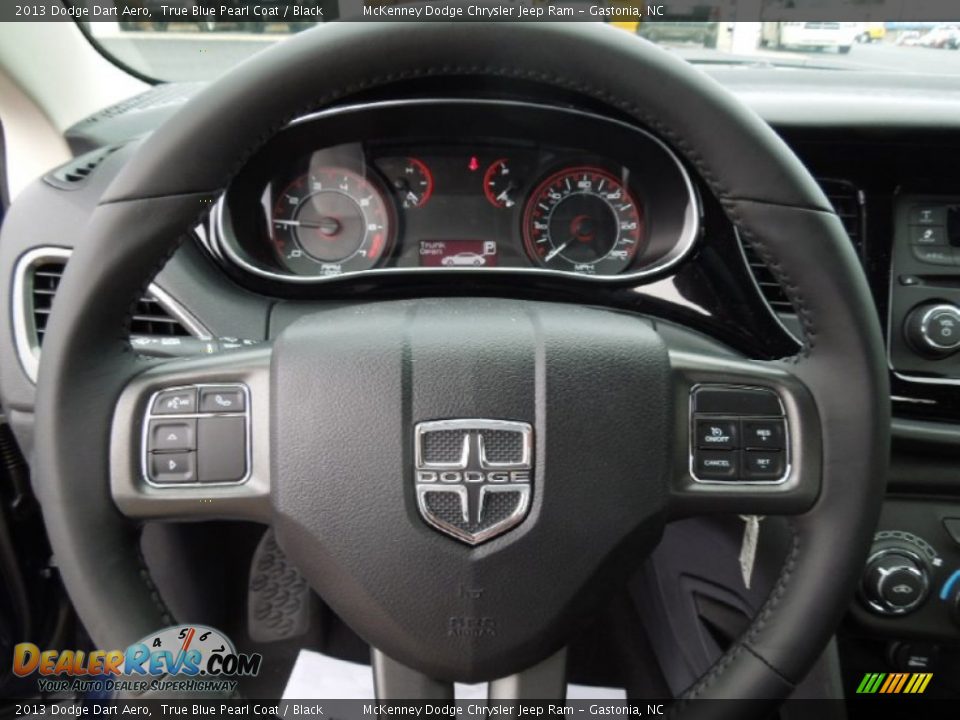 2013 Dodge Dart Aero Steering Wheel Photo #15