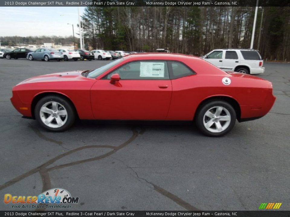 Redline 3-Coat Pearl 2013 Dodge Challenger SXT Plus Photo #3