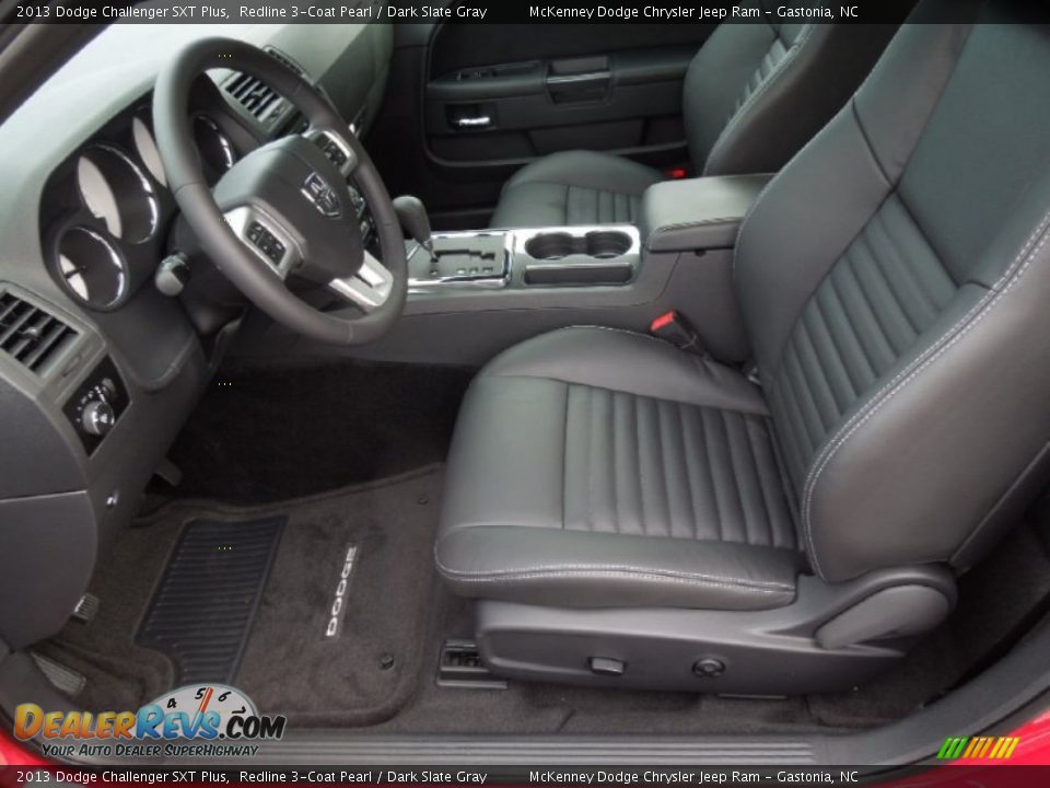 Dark Slate Gray Interior - 2013 Dodge Challenger SXT Plus Photo #8
